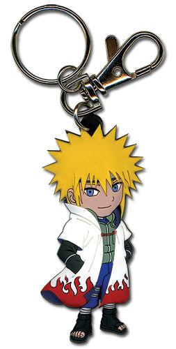 Naruto Shippuden Minato Namikaze 4th Hokage Anime PVC Keychain GE-4873