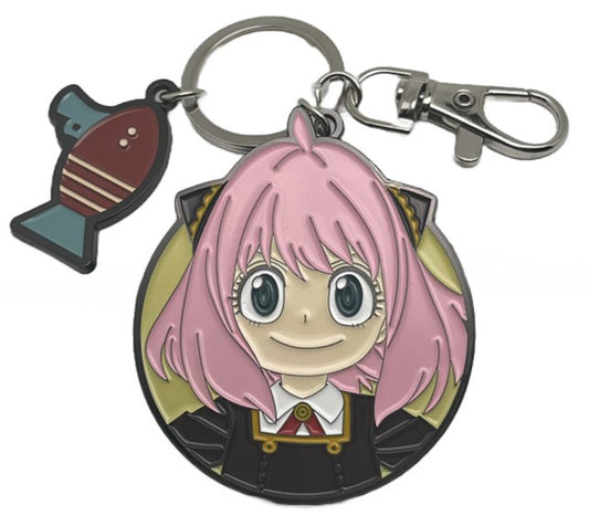 Spy Family X Anime Anya Forger Enamel Keychain GE-48919
