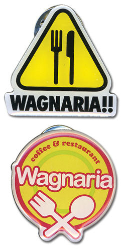 Wagnaria!! Logo Metal Anime Pin Set GE-50025