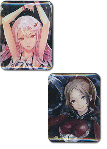 Guilty Crown Inori & Ayase Anime Pin Set GE-50124
