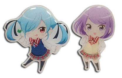 Yamada Kun & The Seven Witches Nene & Noa Anime Pin Set GE-50648