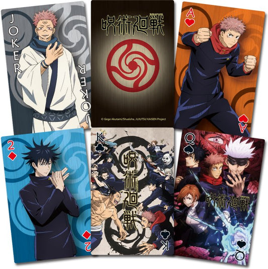 Jujutsu Kaisen Anime Poker Playing Cards GE-51748