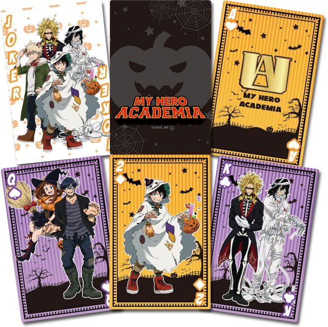 My Hero Academia Halloween Anime Poker Playing Cards GE-51754