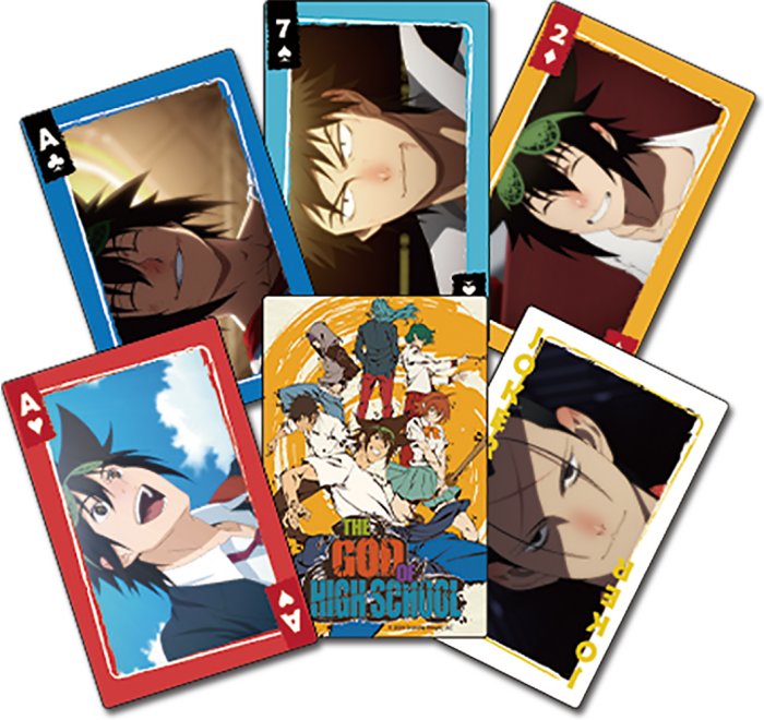 God of High School TV Screenshots Anime Poker Playing Cards GE-51757