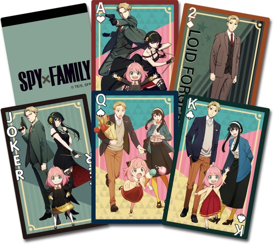 Spy Family X Forger Family Anime Poker Playing Cards GE-51827