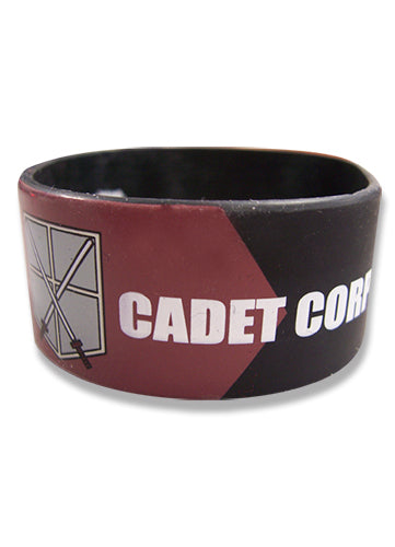 Attack On Titan Cadet Corp Anime PVC Wristband GE-54051