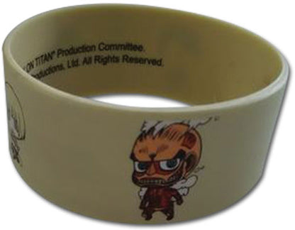 Attack On Titan SD Group & Titan Anime PVC Wristband GE-54404