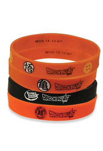 Dragon Ball Super Bracelet Anime PVC Wristband Pack GE-54506