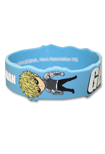 One Piece Genos SD Blue Bracelet Anime PVC Wristband GE-54527