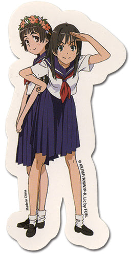 A Certain Scientific Railgun New Saten & Uiharu Anime Sticker GE-55306