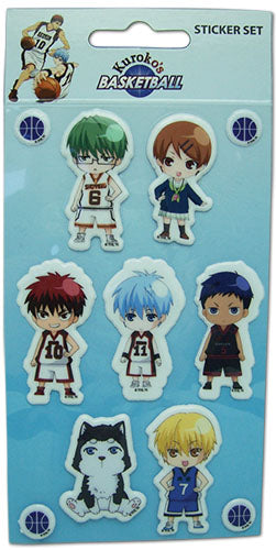 Kuroko's Basketball Anime Puffy Sticker Set GE-55473