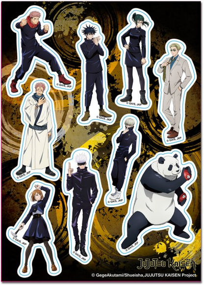 Jujutsu Kaisen Characters Die-Cut Anime Sticker Pack GE-55986