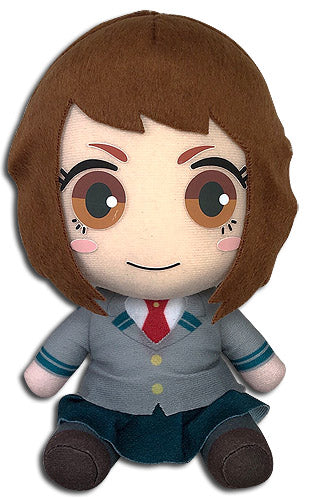 My Hero Academia Ochaco Seifuku Sitting Anime 7-Inch Plush GE-56941