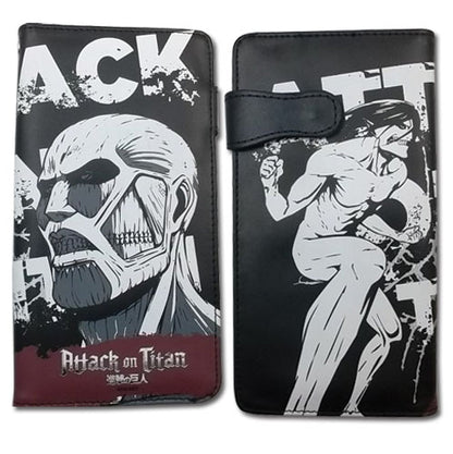 Attack On Titan Eren vs Colossal Anime Wallet GE-61799