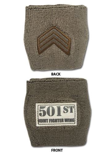 Strike Witches 501st Joint Fighter Wing Anime Grey Wristband GE-6356