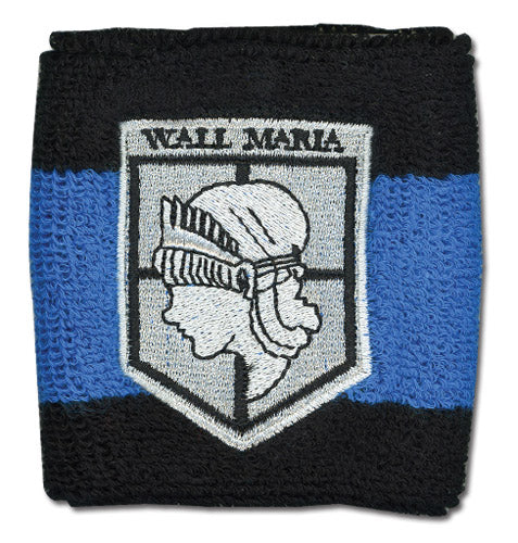 Attack On Titan Wall Maria Black & Blue Anime Wristband GE-64754