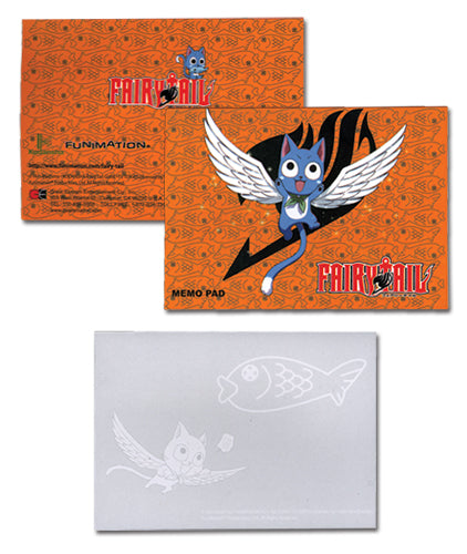 Fairy Tail Happy Anime Memo Pad GE-72025