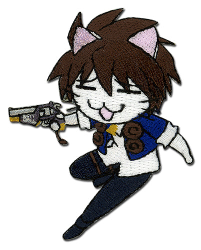 Black Cat Train Form Gun Anime Patch GE-7215