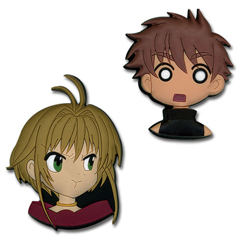 Tsubasa Sakura Syaoran Anime PVC Pin Set GE-7372