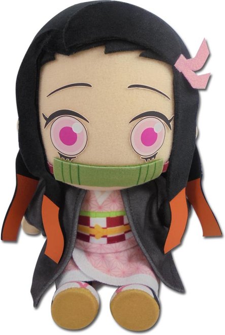 Demon Slayer Nezuko Kamado Sitting Anime 7-Inch Plush GE-77100