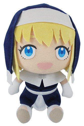 Fire Force Iris Sitting Fireman Uniform Anime 7-Inch Toy Plush GE-77120