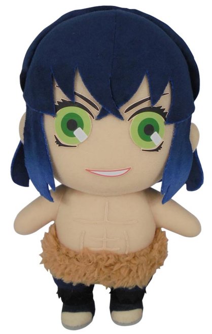 Demon Slayer Inosuke Without Mask Anime 8-Inch Plush GE-77234