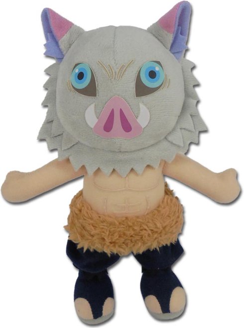 Demon Slayer Inosuke Movable Anime 8-Inch Plush GE-77441