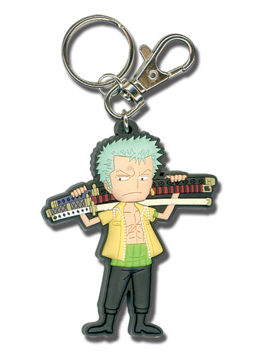 One Piece Zoro Sword Anime PVC Keychain GE-80007