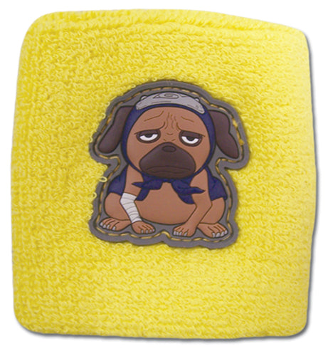 Naruto Pakkun Anime Yellow Wristband GE-8079