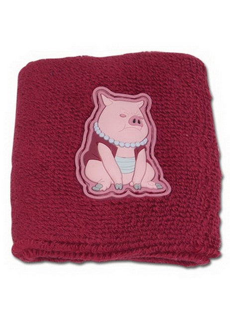 Naruto Tonton Pig Anime Red Wristband GE-8080