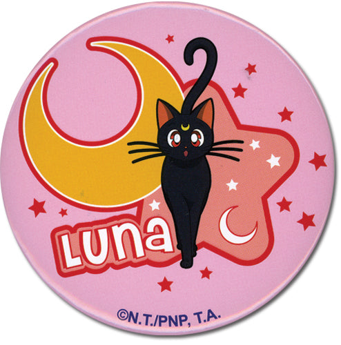Sailor Moon Luna Anime 3-Inch Button GE-82003