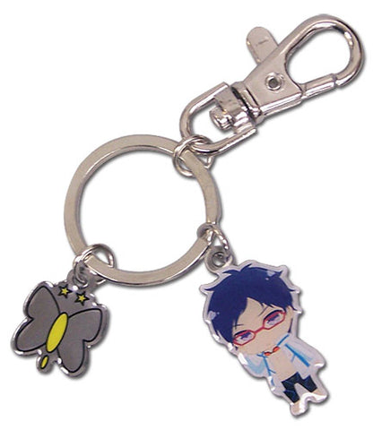 Free! Rei & Icon Anime Metal Keychain GE-85015