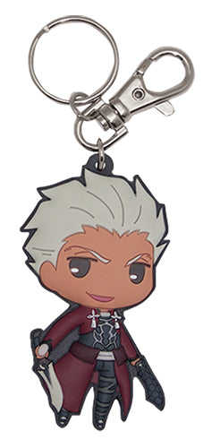 Fate Stay Night Unlimited Blade Works Archer SD Anime PVC Keychain GE-85161