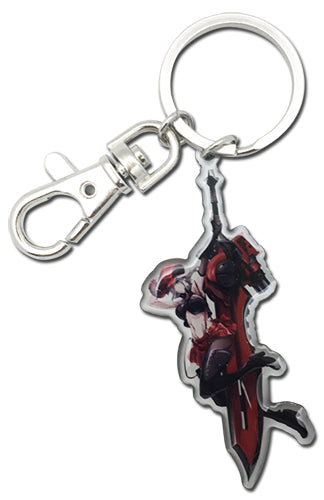 God Eater Alisa Anime Metal Keychain GE-85306