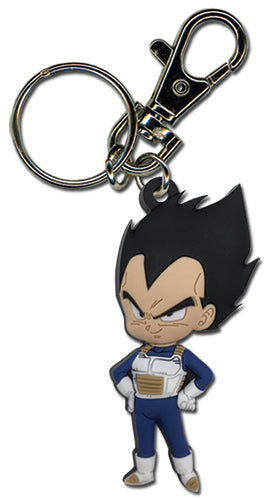Dragon Ball Super SD Vegeta Old Suit Anime PVC Keychain GE-85450