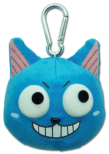 Fairy Tail Happy Anime Plush Clip Keychain GE-87511