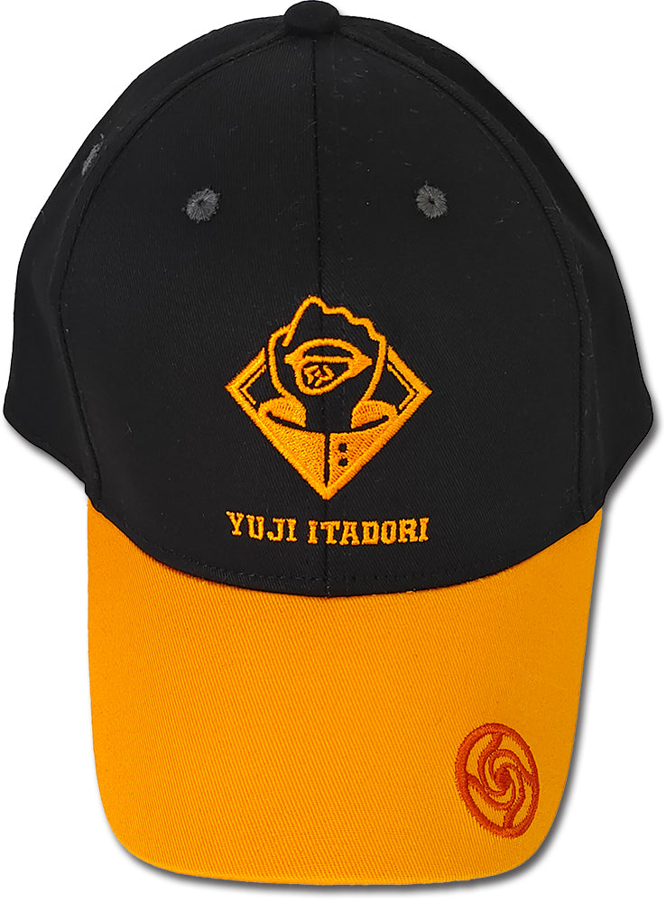 Jujutsu Kaisen Yujiitadori Style 01 Anime Black & Orange Hat GE-88438