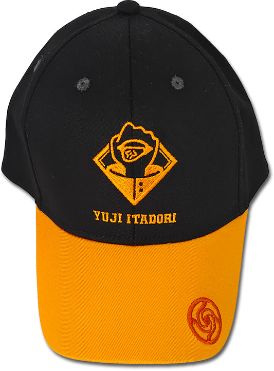 Jujutsu Kaisen Yujiitadori Style 01 Anime Black & Orange Hat GE-88438