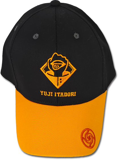 Jujutsu Kaisen Yujiitadori Style 01 Anime Black & Orange Hat GE-88438