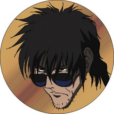 Gungrave Banjie Button B-3168