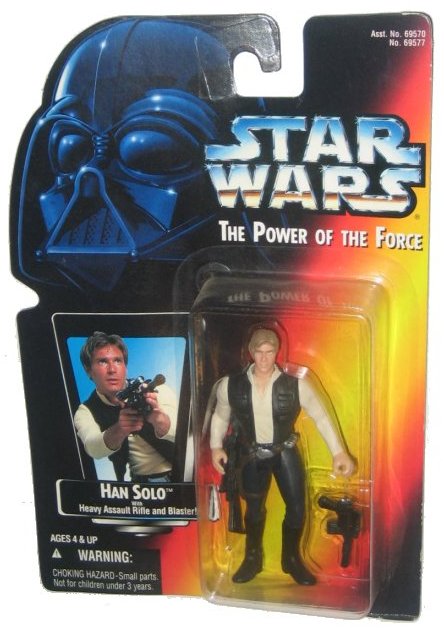 Star Wars Power of The Force (1995) Han Solo Kenner Figure
