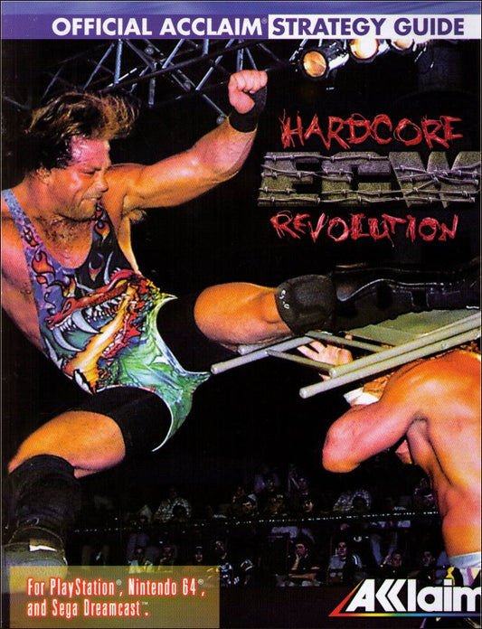 ECW Hardcore Revolution Acclaim Official Strategy Guide Book