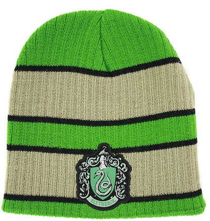 Harry Potter Slytherin Crest Logo Symbol Bioworld Beanie Hat