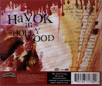 Havok In Hollywood Surviving The Last Five Years Music CD