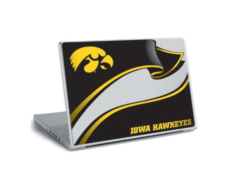 University of Iowa Hawkeyes Roommates Peel and Stick Laptop Wear Sticker RMK1746SS