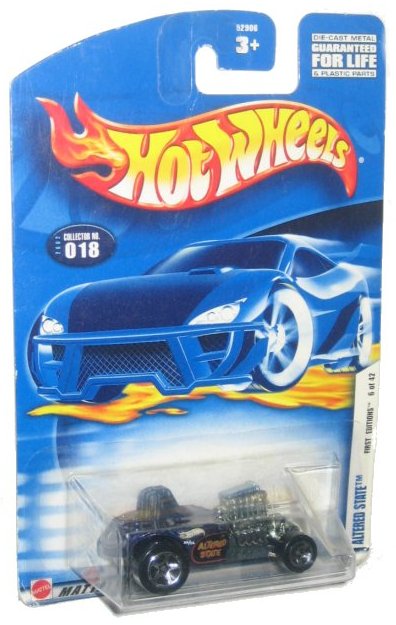 Hot Wheels First Editions 6/42 (2002) Altered State Purple Toy Car #018