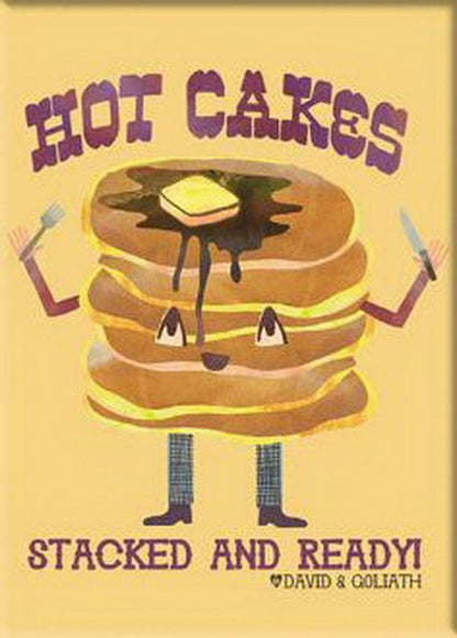 David and Goliath Hot Cakes Pocket Mirror 50762