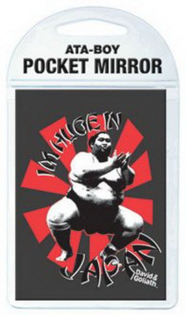 David and Goliath Huge In Japan Pocket Mirror 50783