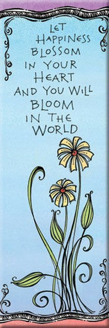 Let Happiness Blossom In Your Heart Magnet 60061LLD