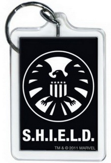 Marvel Comics S.H.I.E.L.D. Logo Lucite Keychain 65788KR